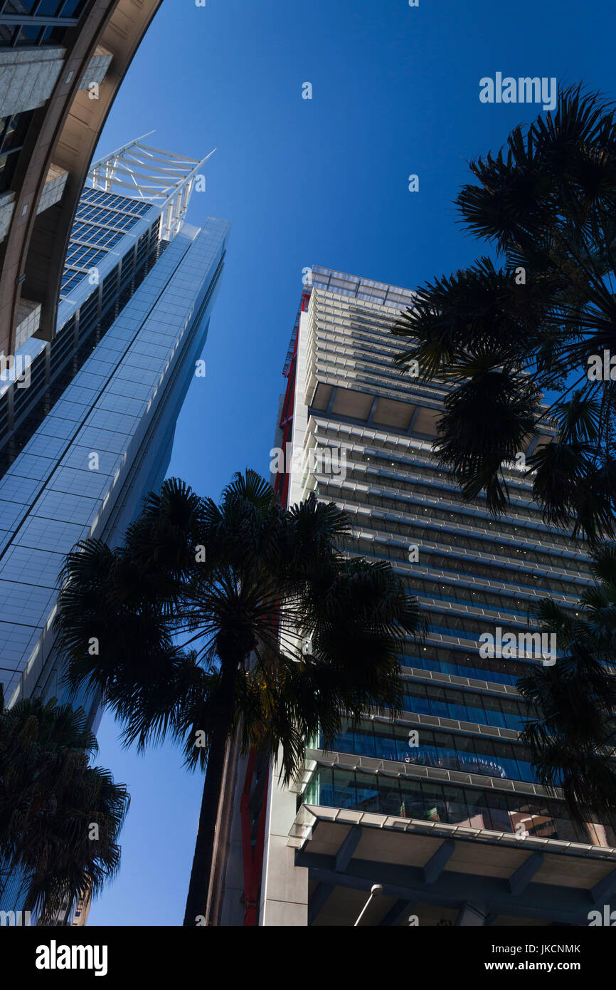 Australia, Nueva Gales del Sur, Nueva Gales del Sur, Sydney CBD, el distrito central de negocios, edificios de gran altura, Foto de stock