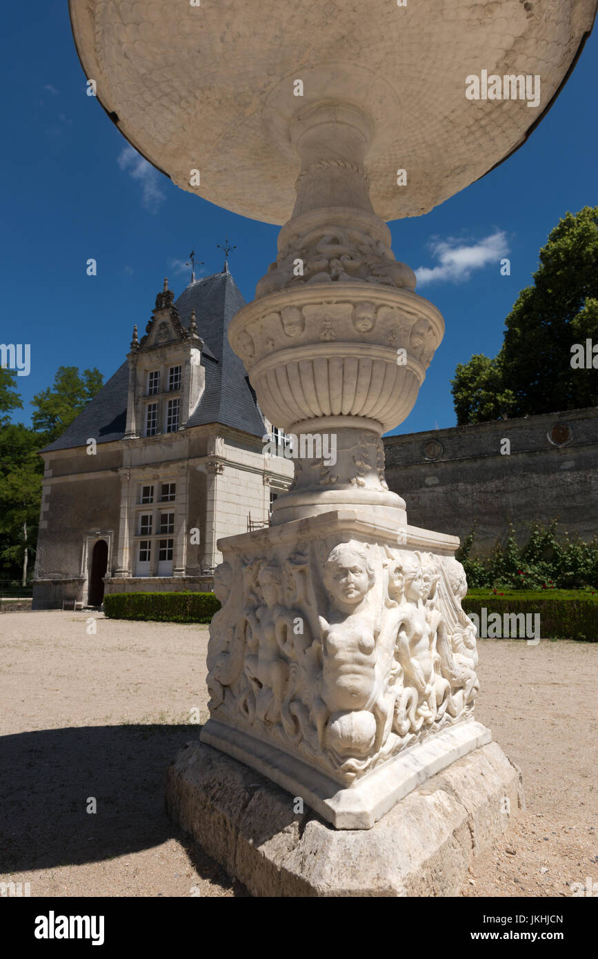 Château de villesavin, Valle del Loira, Francia Foto de stock