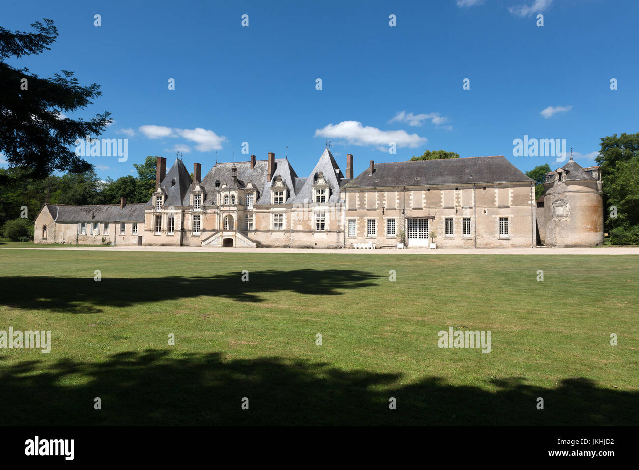 Château de villesavin, Valle del Loira, Francia Foto de stock