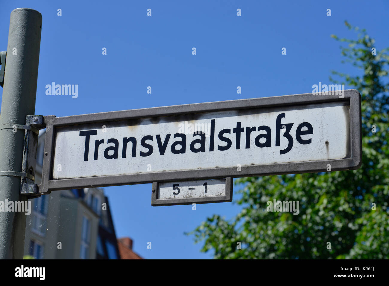 Signo de la calle, barrio africano, boda, oriente, Berlín, Alemania, Viertel Afrikanisches Strassenschild Mitte, Deutschland Foto de stock