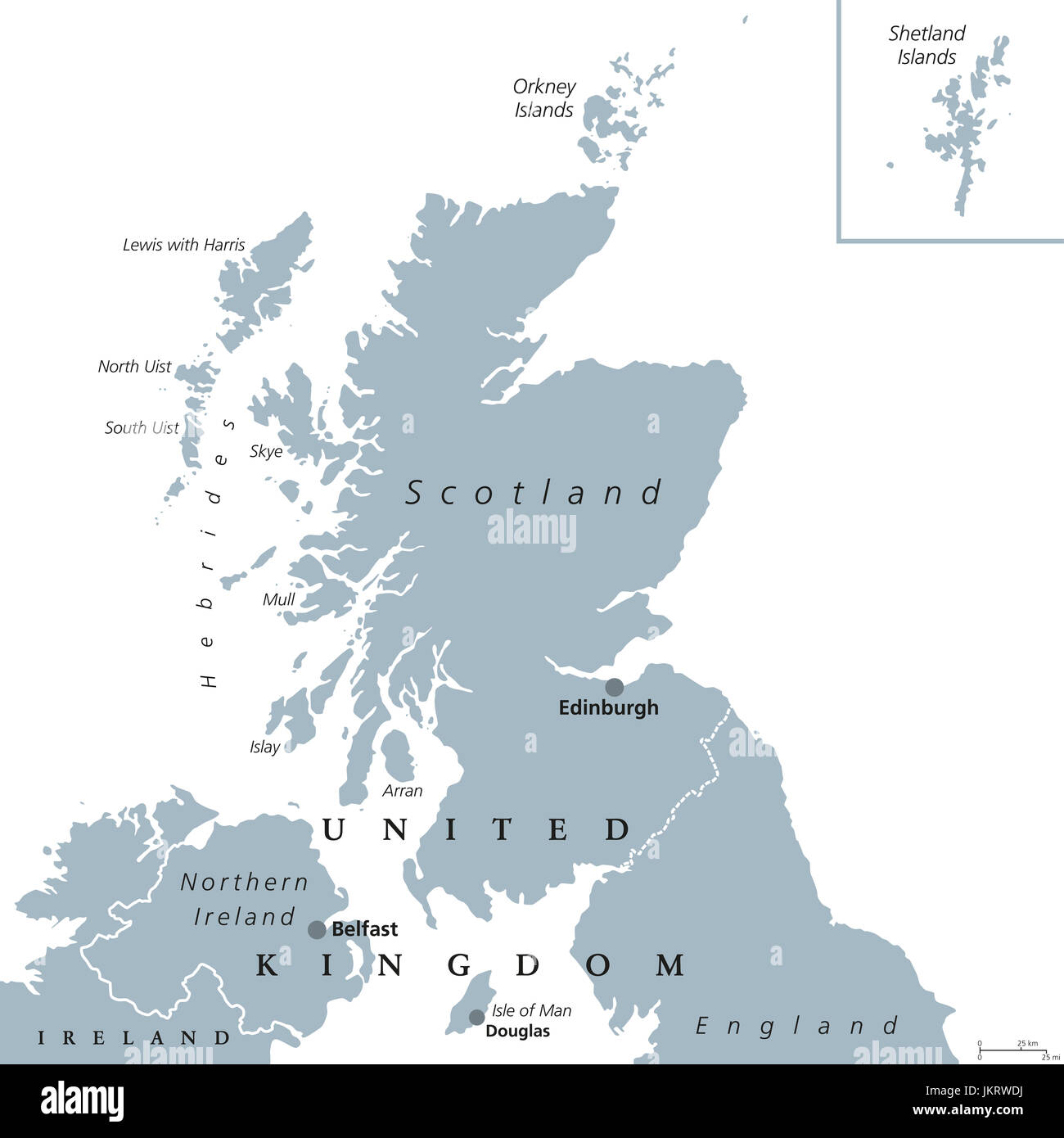 capital de escocia mapa Mapa Politico Con Capital De Escocia Edimburgo Pais Y Parte Del Reino Unido Cubre El Tercio Norte De La Isla De Gran Bretana Fotografia De Stock Alamy capital de escocia mapa