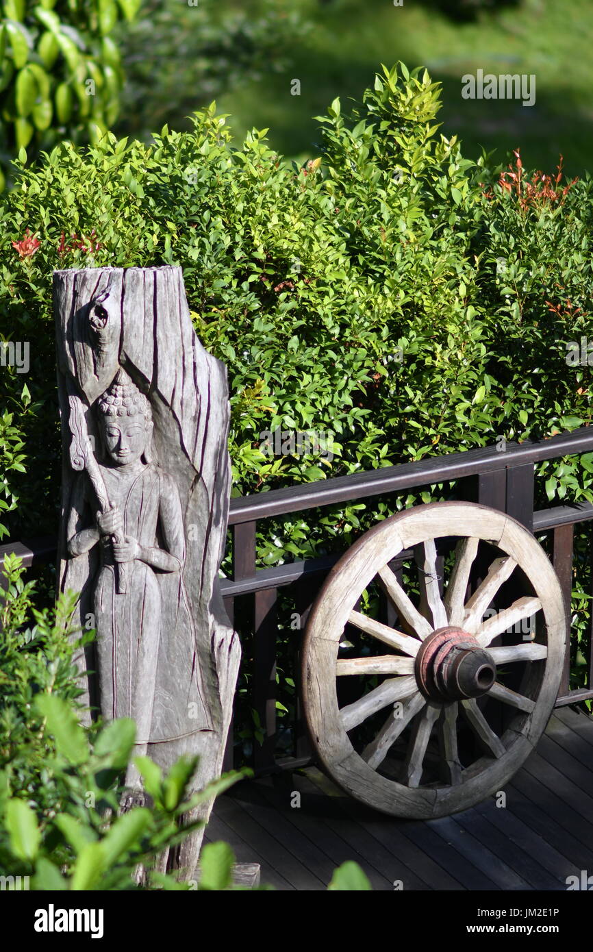 Jardín de Esculturas Foto de stock