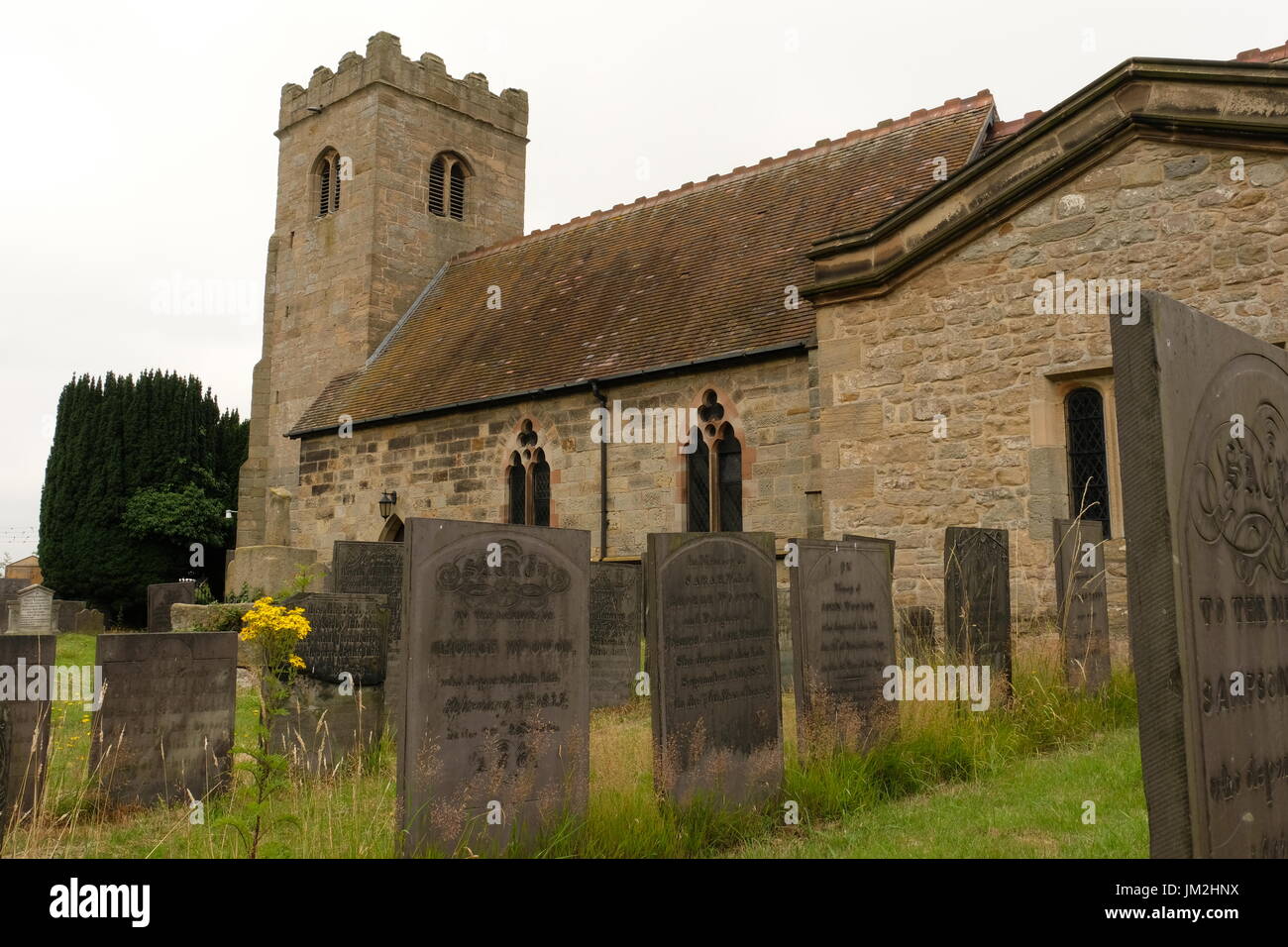 St James's church, swarkestone Foto de stock