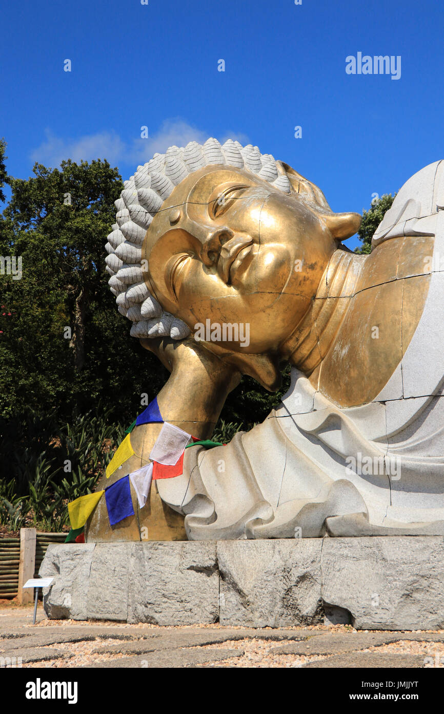 Estatua de oro de Buda Foto de stock