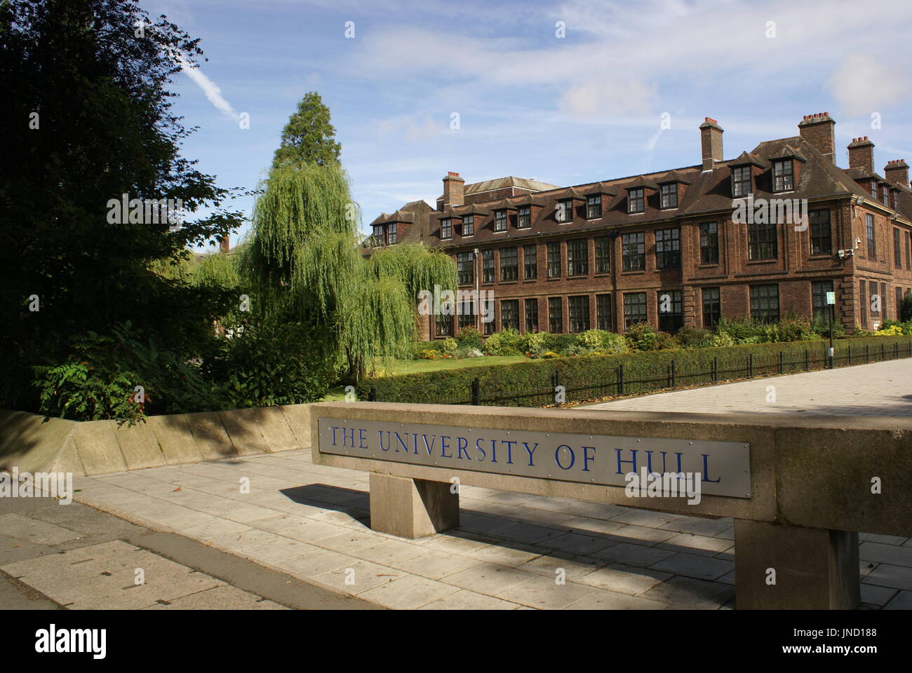 La Universidad de Hull, Kingston upon Hull Foto de stock