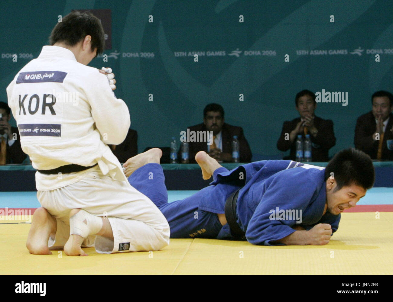 DOHA, Qatar por Masahiro Takamatsu es derrotado por el campeón