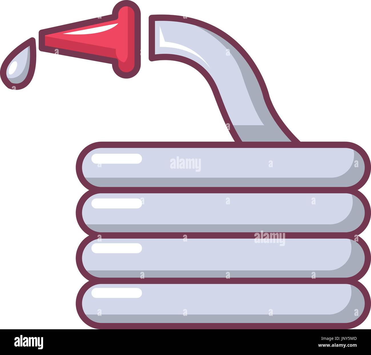 Manguera de agua, icono de estilo de dibujos animados Imagen Vector de stock - Alamy Manguera de agua, icono de estilo de dibujos animados Imagen Vector de stock - Alamy