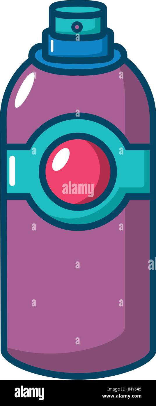 Icono de desodorante spray, estilo de dibujos animados Imagen Vector de  stock - Alamy