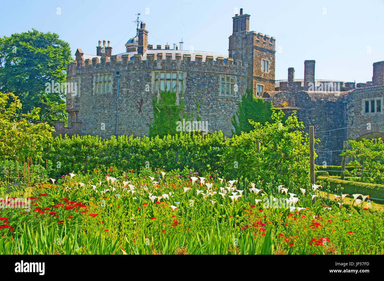 Walmer Castle, Kent, Inglaterra Foto de stock