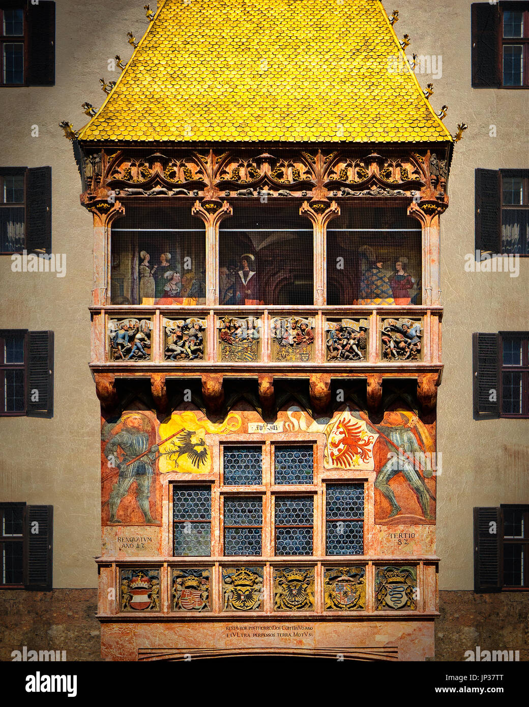 Techo Dorado De Innsbruck Fotos e Imágenes de stock Alamy