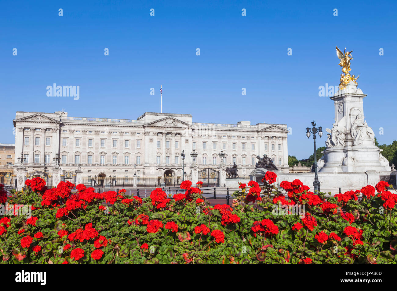 Inglaterra, Londres, Palacio de Buckingham Foto de stock