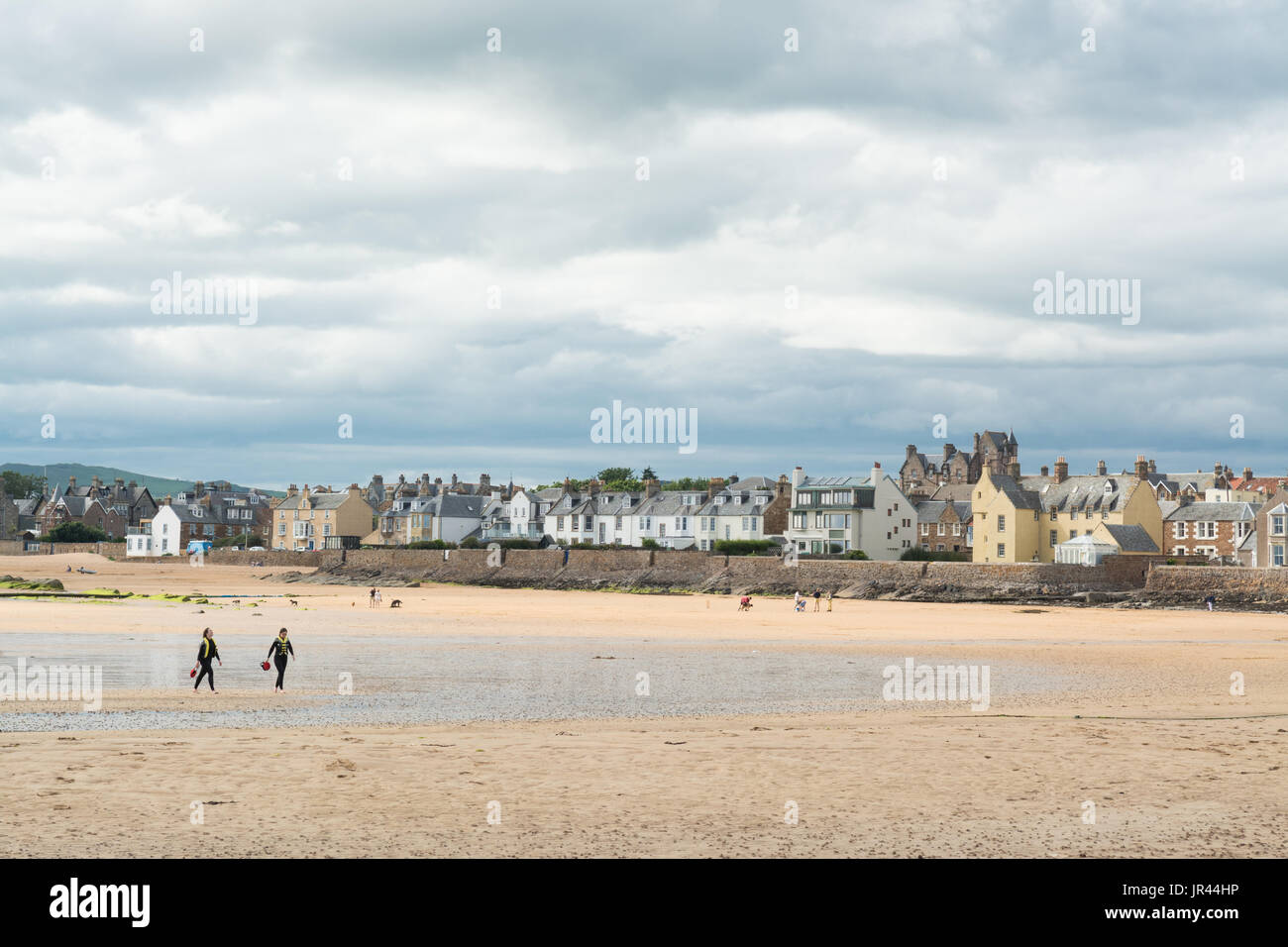 Elie playa, Fife, Escocia, Reino Unido Foto de stock