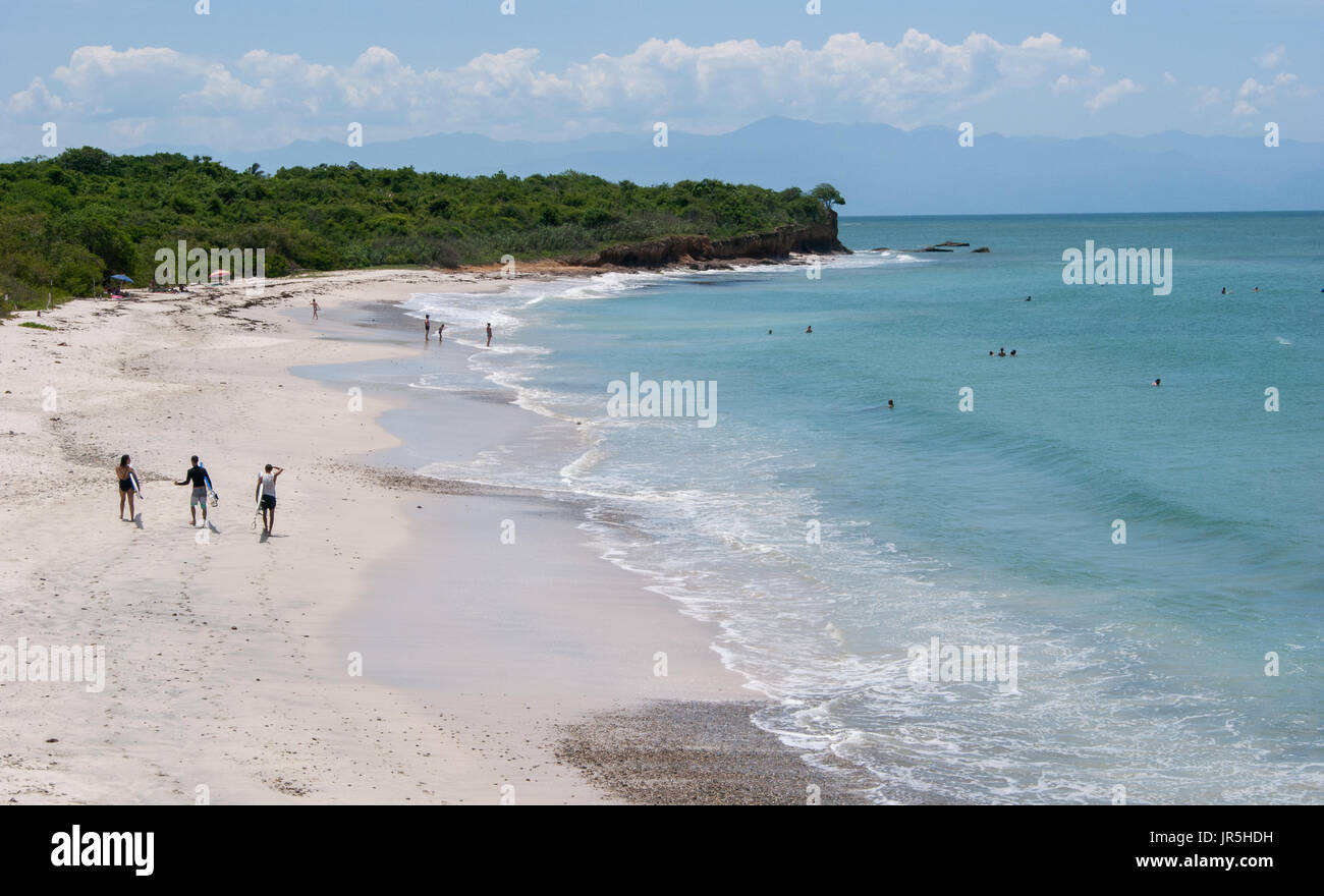 ‘La Lancha’ en la playa cerca de Punta Mita al norte de Puerto Vallarta