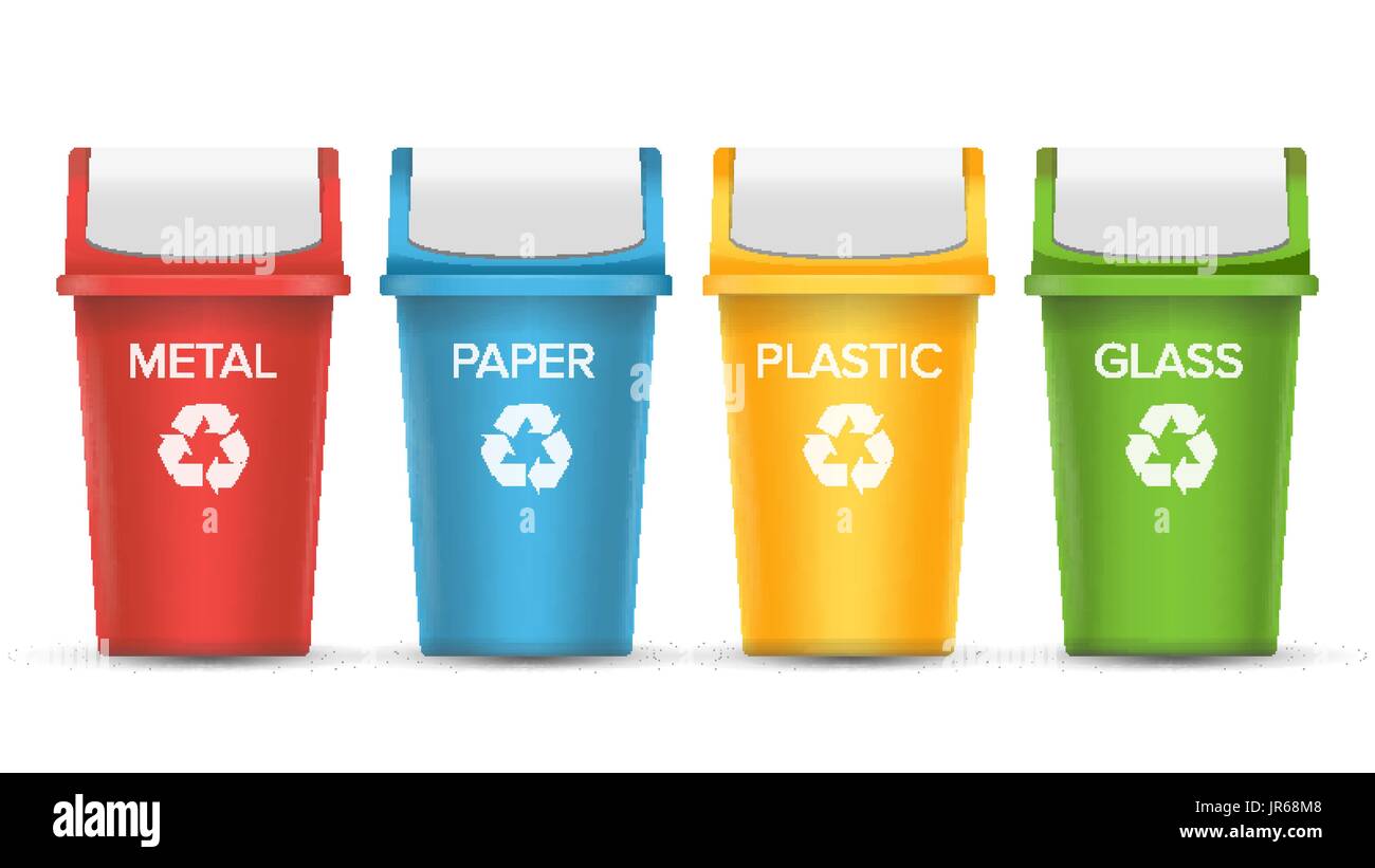 Basureros de reciclaje colores shop