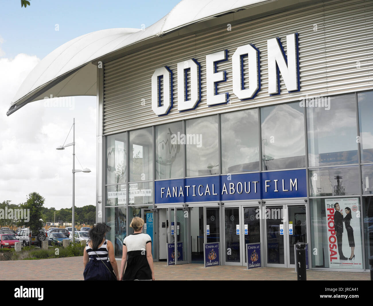 El cine Odeon Foto de stock
