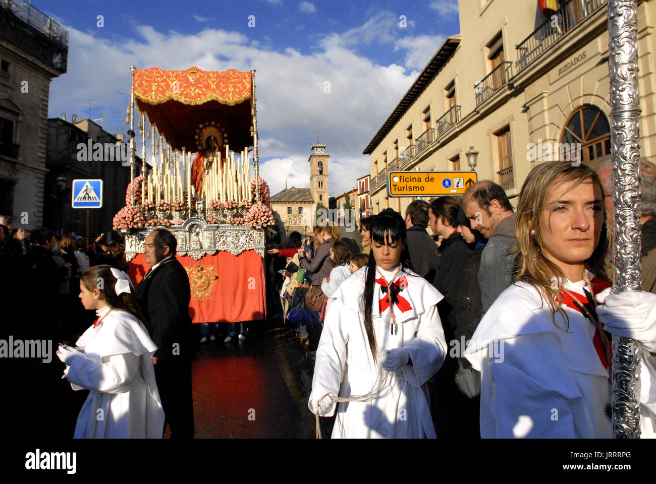 Incensarios. La Semana Santa. Loja, provincia de Granada, Andalucía, España  Fotografía de stock - Alamy