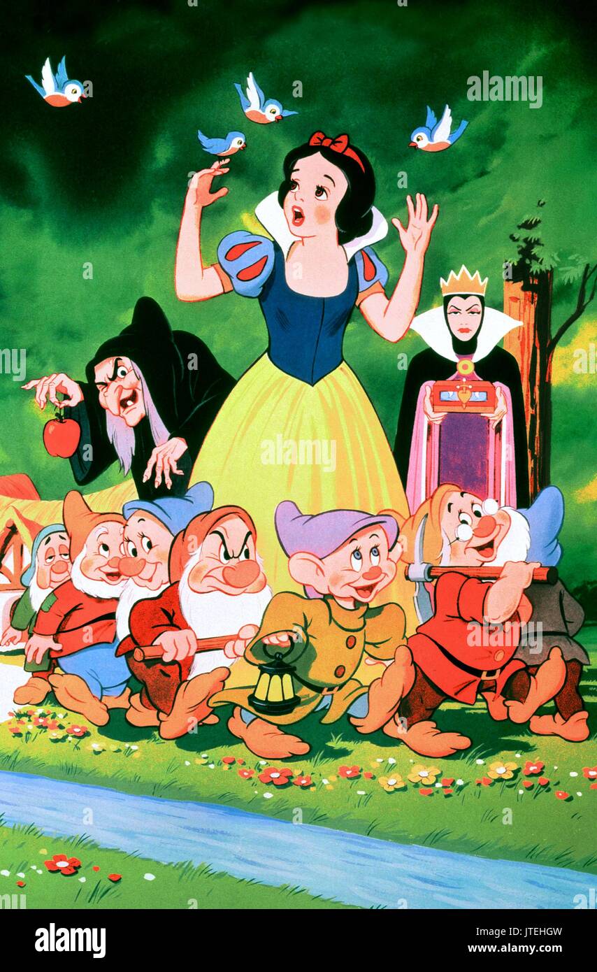 SNOW WHITE, los siete enanos, Blancanieves y los siete enanitos, 1937  Fotografía de stock - Alamy