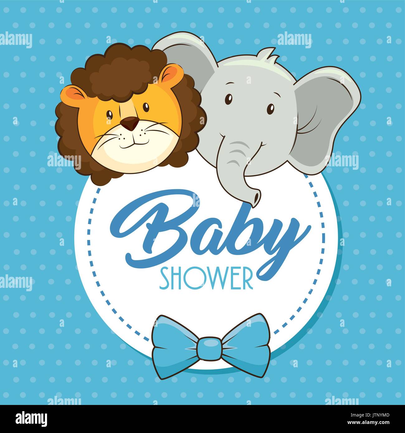 Tarjeta de baby shower animalitos ilustración vectorial diseño gráfico  Imagen Vector de stock - Alamy