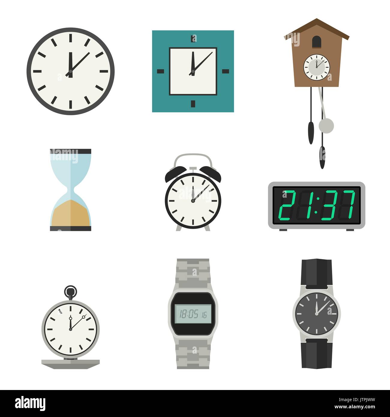 De reloj Imágenes vectoriales de stock - Alamy