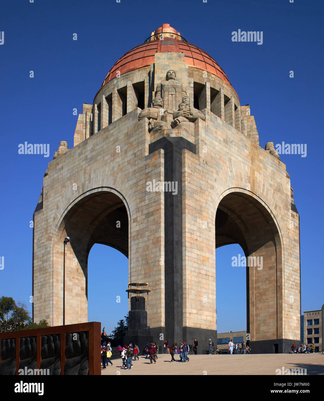 América; Centro Histórico; México; Ciudad de México; el Monumento a la revolución Foto de stock