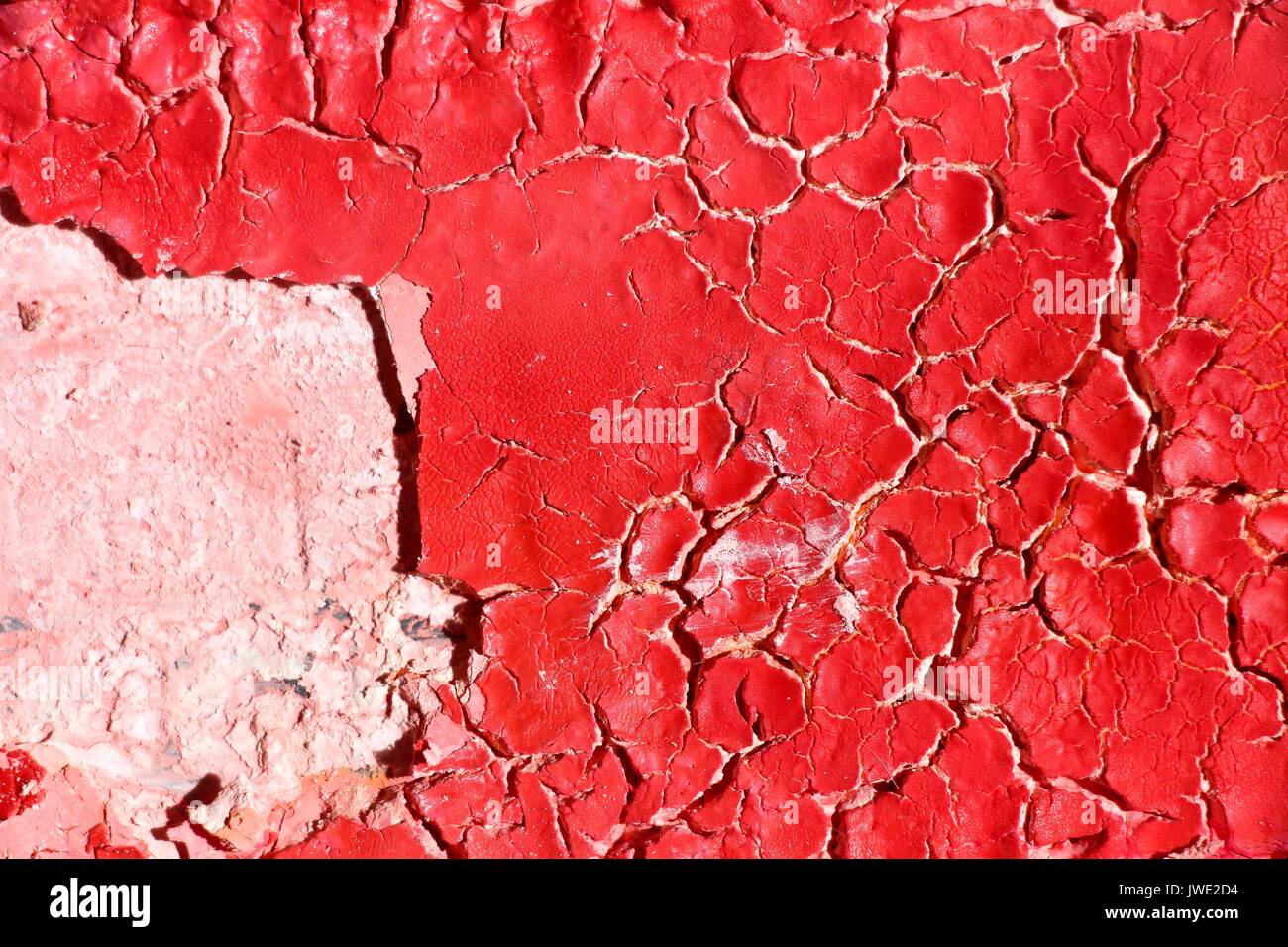 Textura de pintura seca sobre la pared Fotografía de stock - Alamy