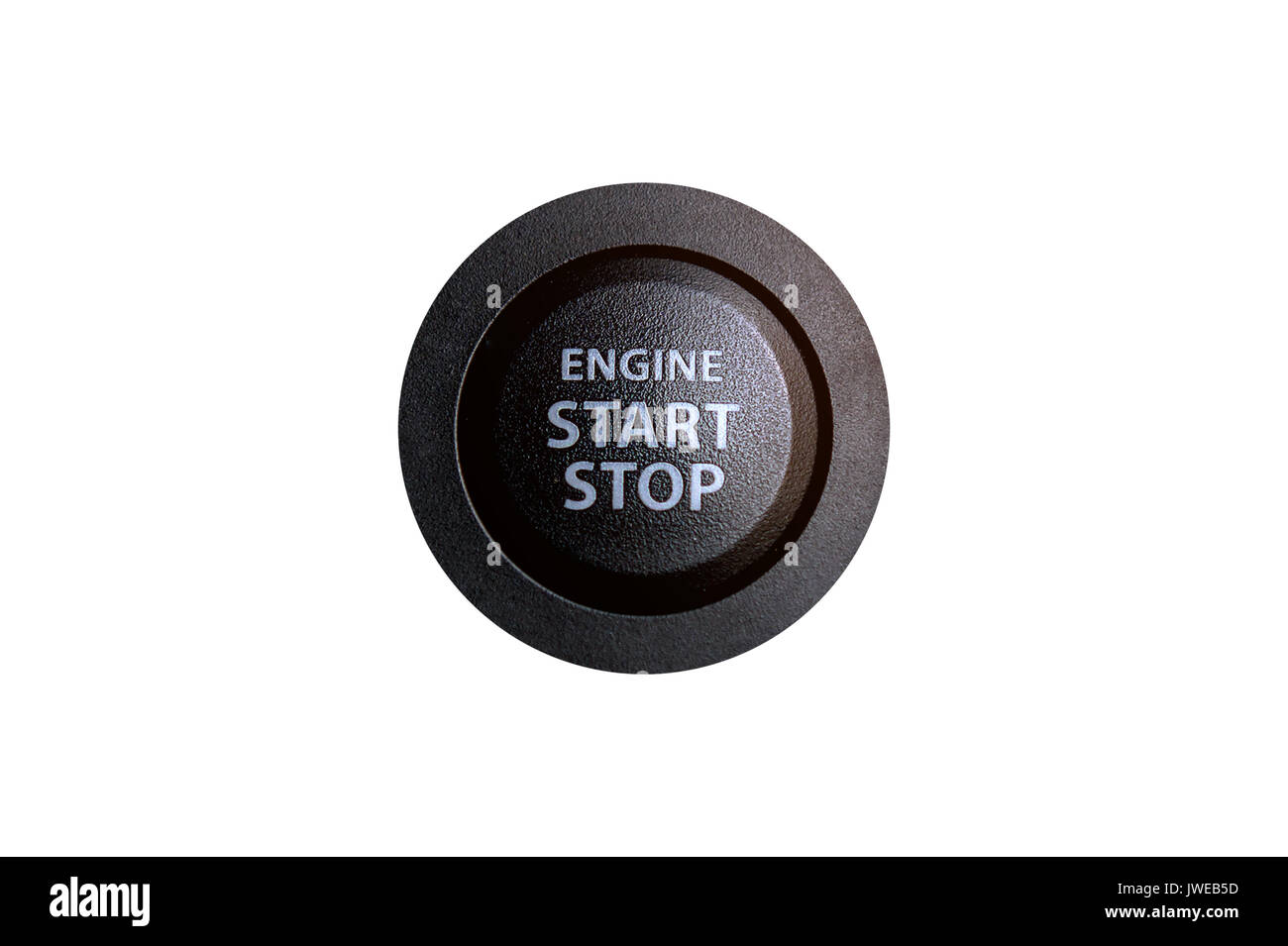 botón de parada de arranque del motor sobre fondo blanco. botón de arranque  del motor. 10311400 Vector en Vecteezy