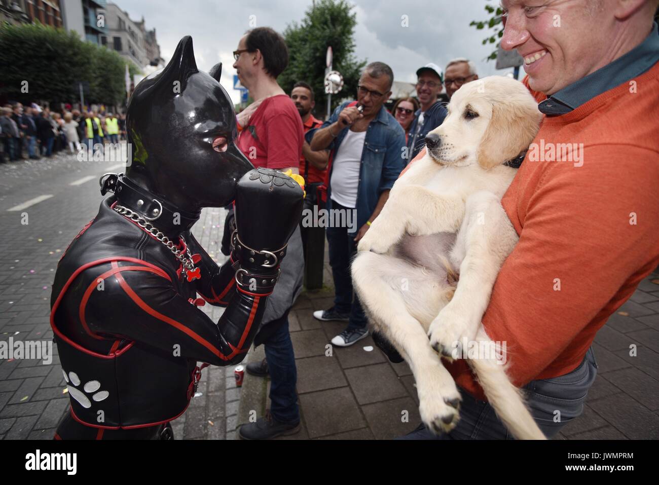 Disfraz de perro de cuero fotografías e imágenes de alta resolución - Alamy