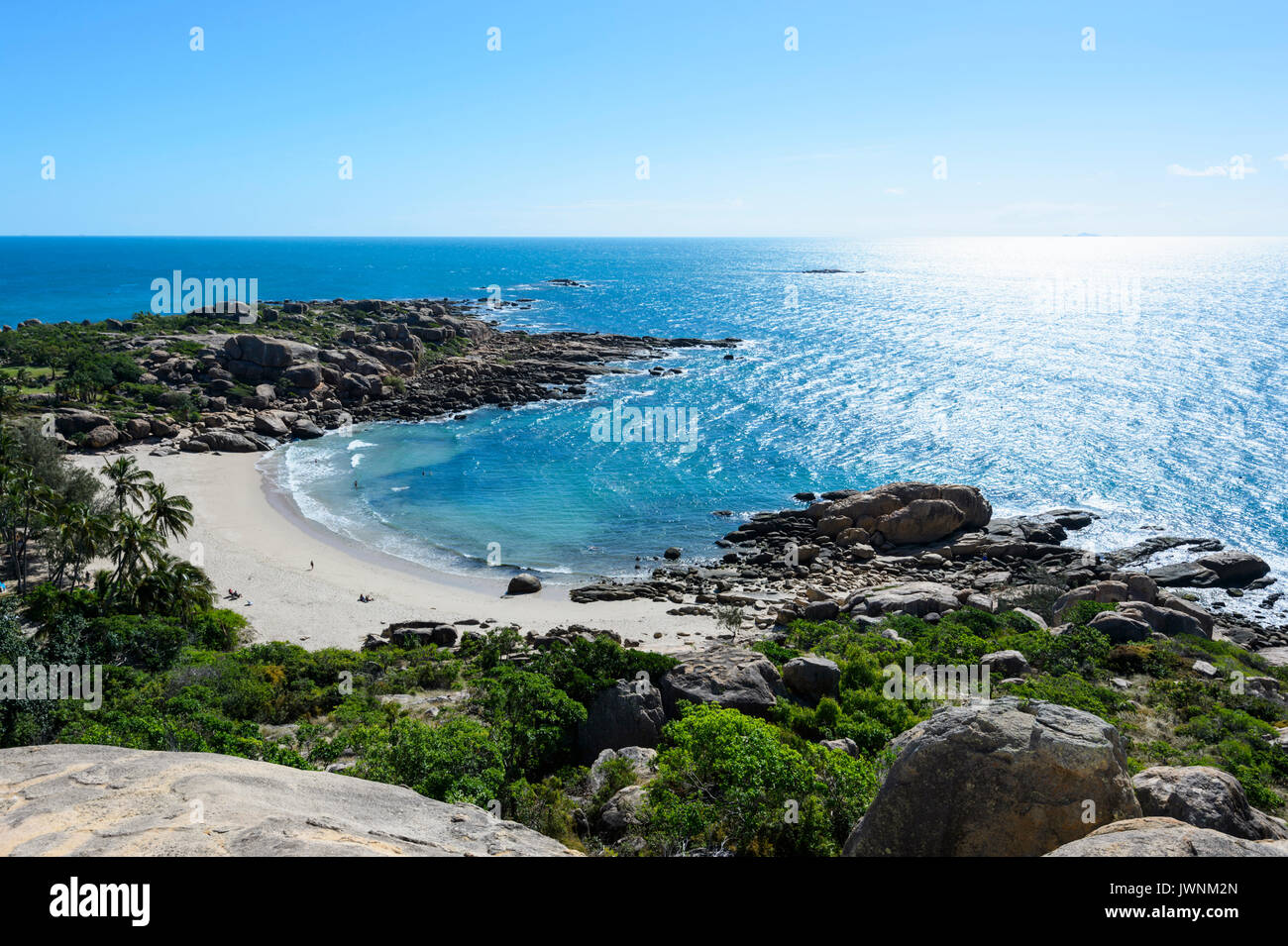 Horseshoe Bay, Bowen, Queensland, Queensland, Australia Foto de stock