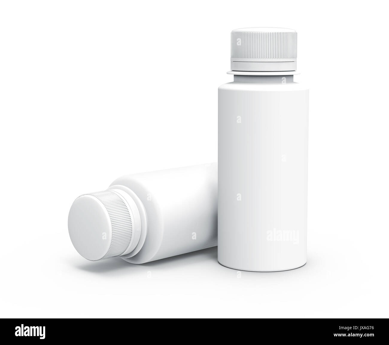 Botella de plástico para bebidas, botellas vacías boceto plantilla en 3D  rendering aislado en blanco para diseñar usos, dos botellas colección  Fotografía de stock - Alamy