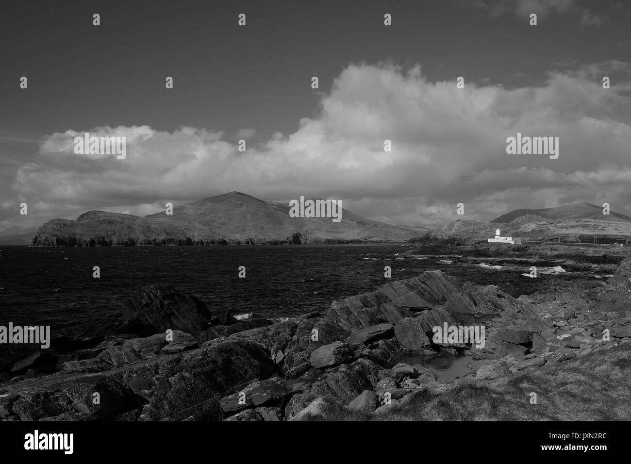 Valentia Island, en el condado de Kerry, Irlanda Foto de stock