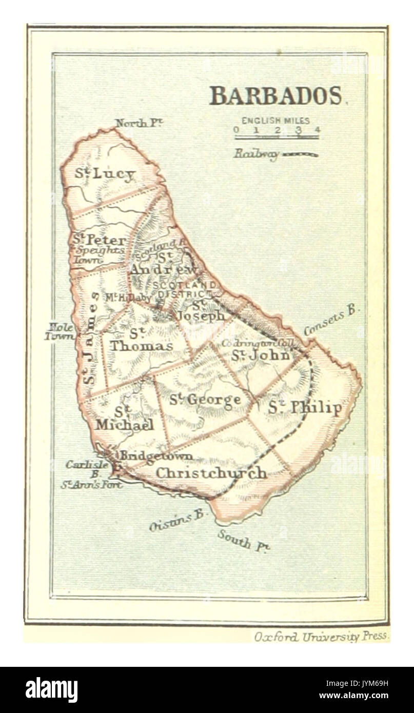 Mapa De Barbados Fotografías E Imágenes De Alta Resolución Alamy