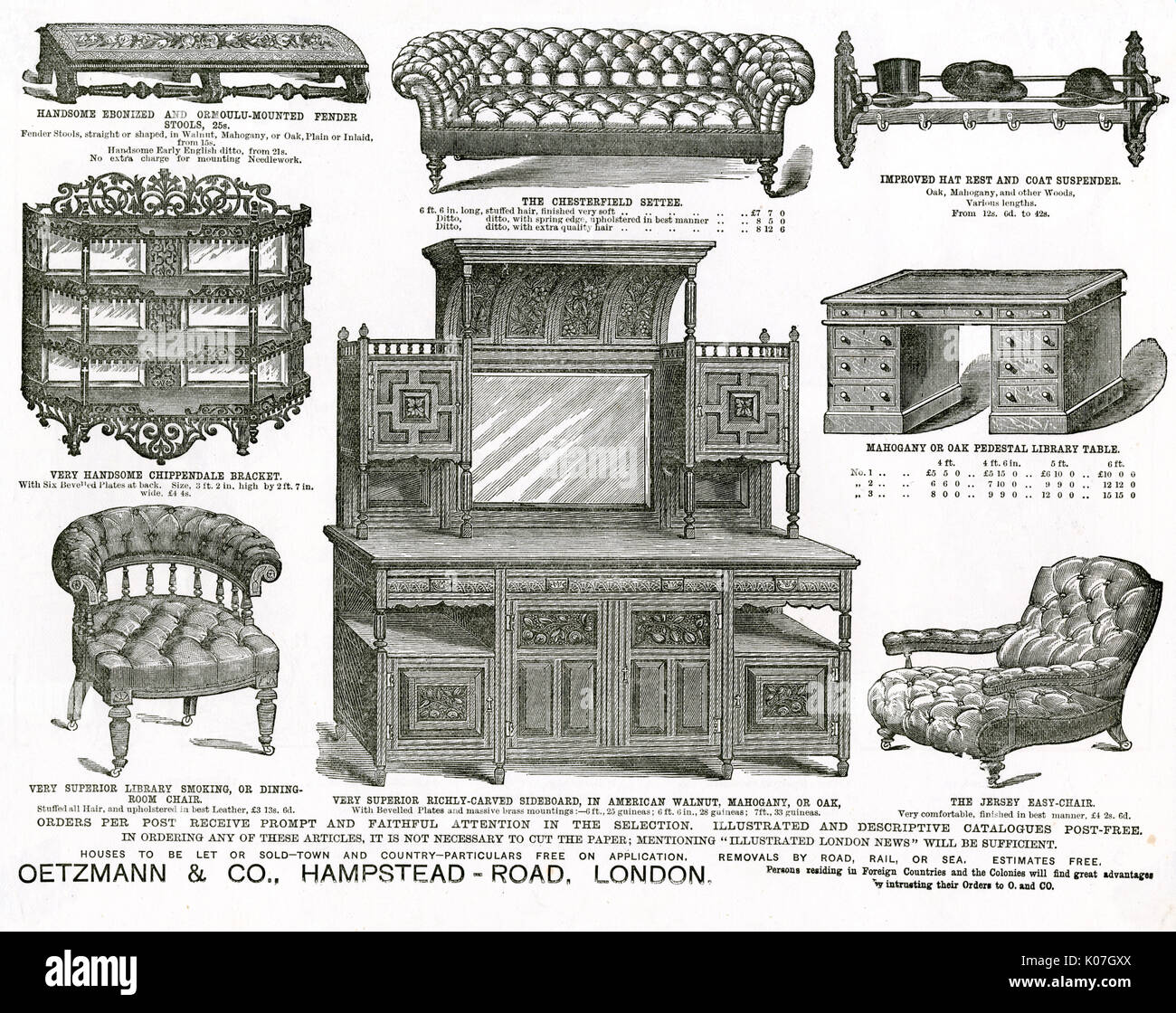 Muebles victorianos fotografías e imágenes de alta resolución - Alamy
