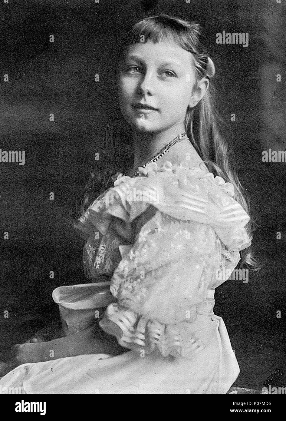 Princesa Victoria Luisa de Prusia Foto de stock
