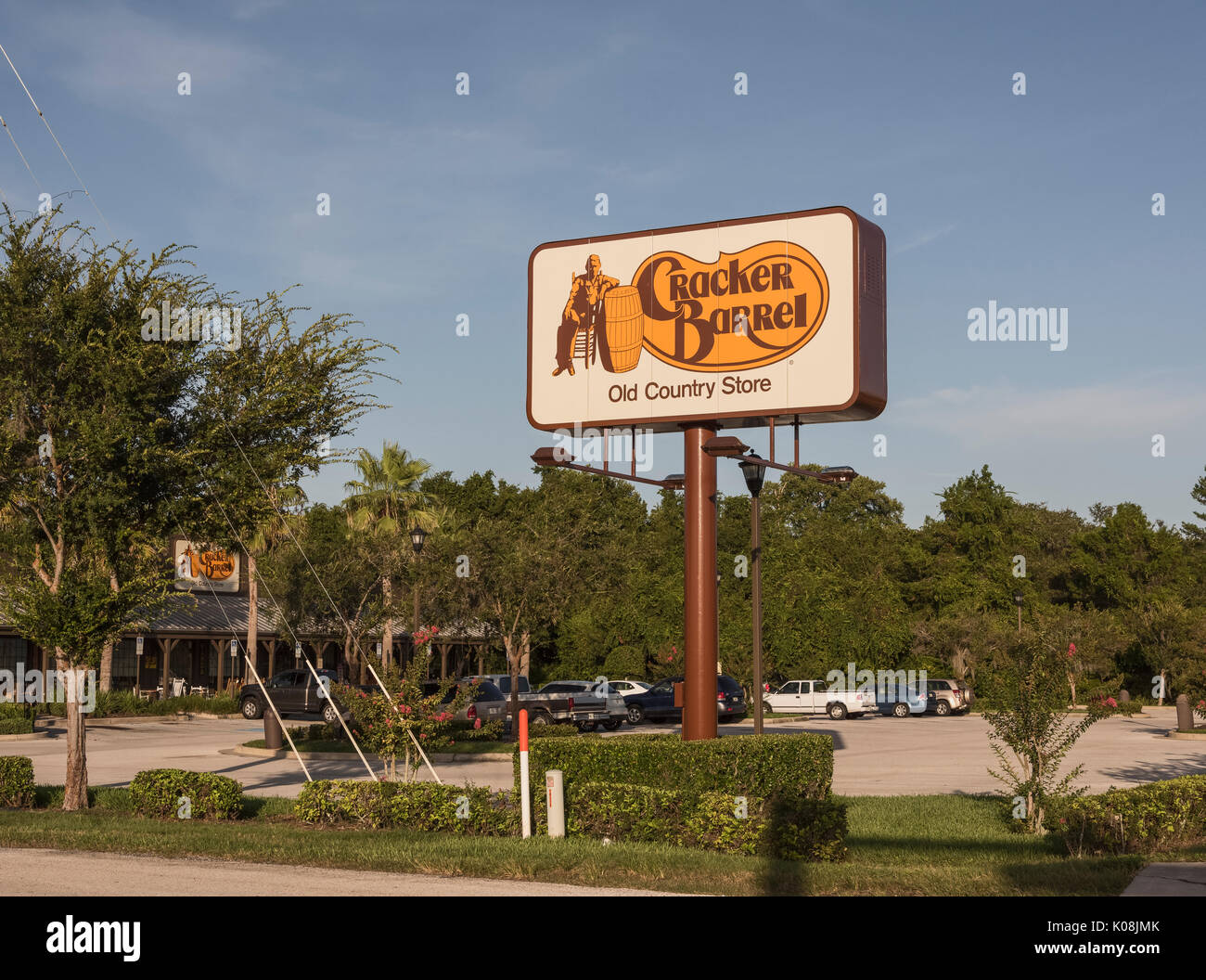 Cracker Barrel Old Country Store Restaurante Leesburg, Florida, EE.UU. Foto de stock