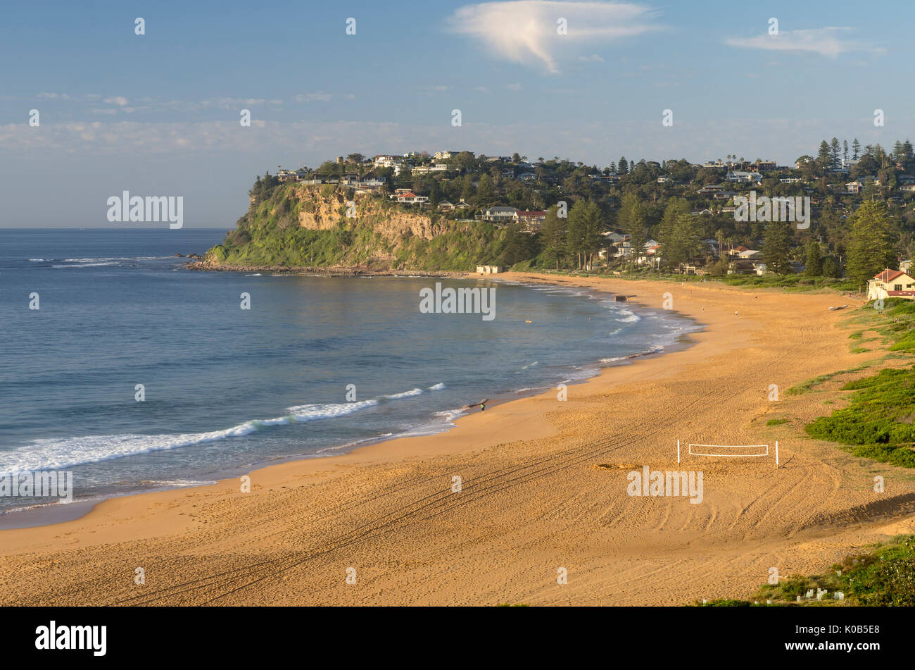 Newport Beach, playas del norte de Sydney, NSW, Australia Foto de stock