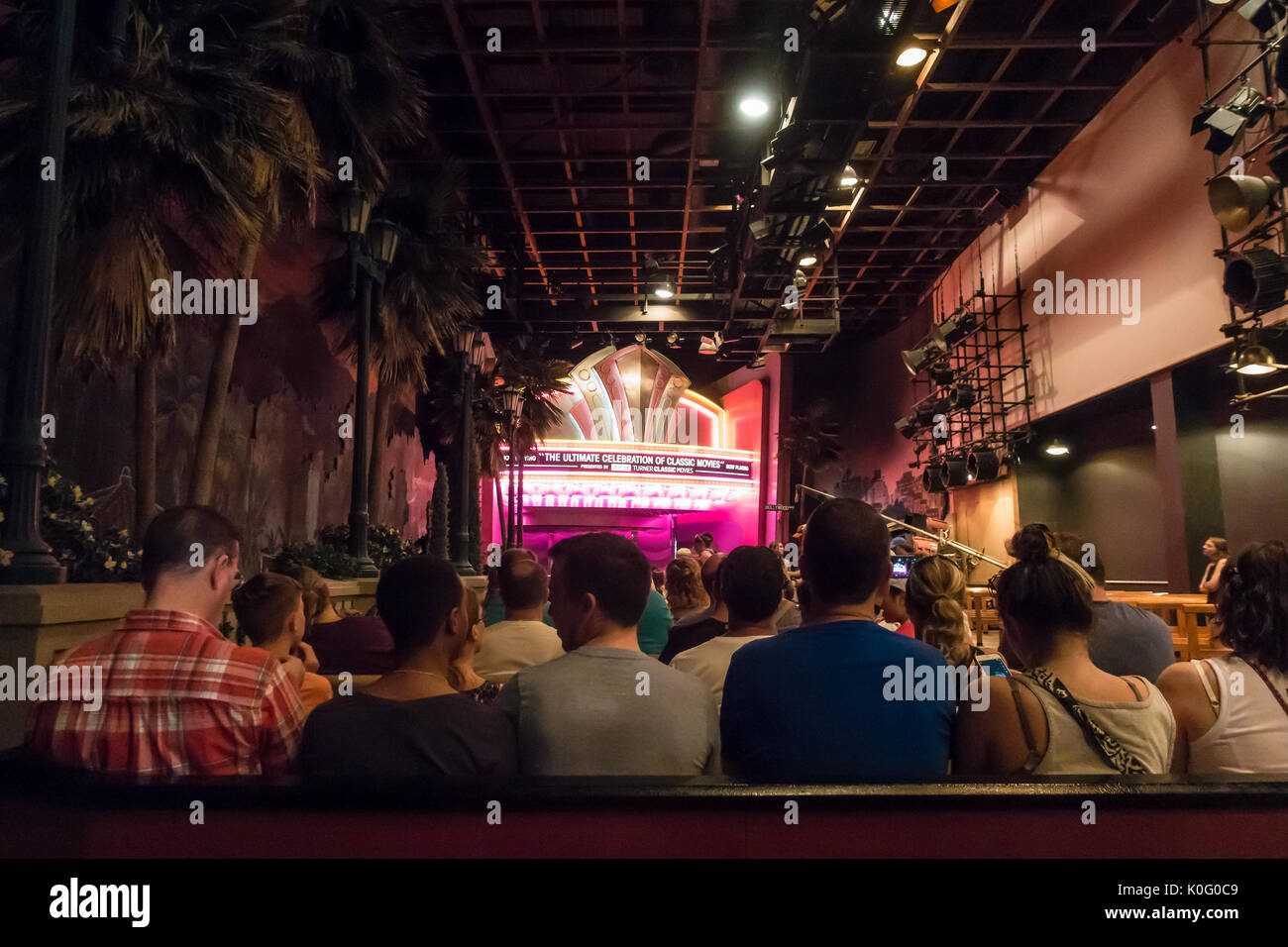 La gran película de paseo en Hollywood Studios de Walt Disney World, Orlando, Florida. Foto de stock