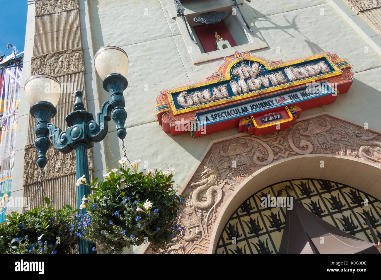 La gran película de paseo en Hollywood Studios de Walt Disney World, Orlando, Florida. Foto de stock