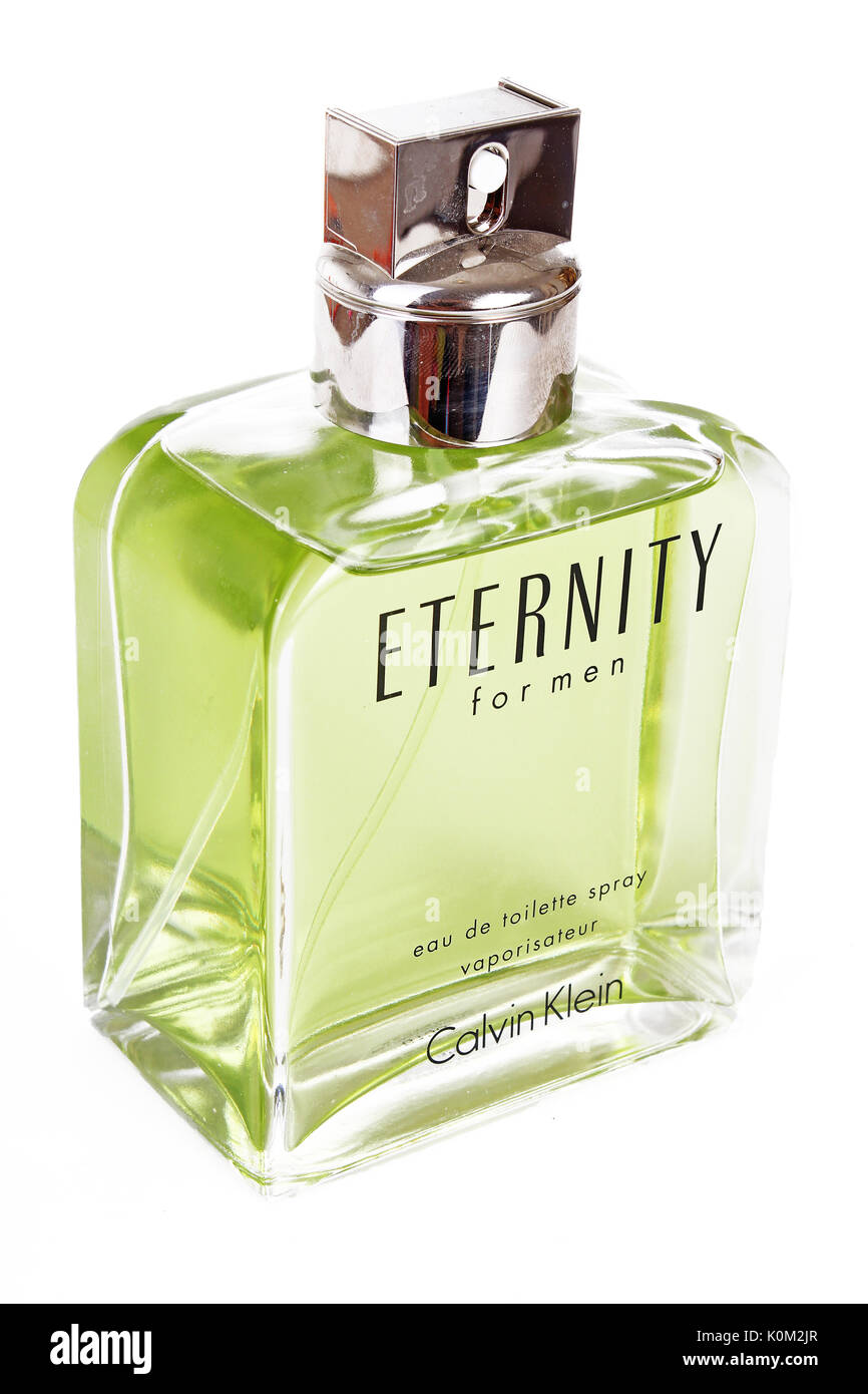 Calvin Klein para hombres eternidad perfume frangrance Fotografía de stock  - Alamy