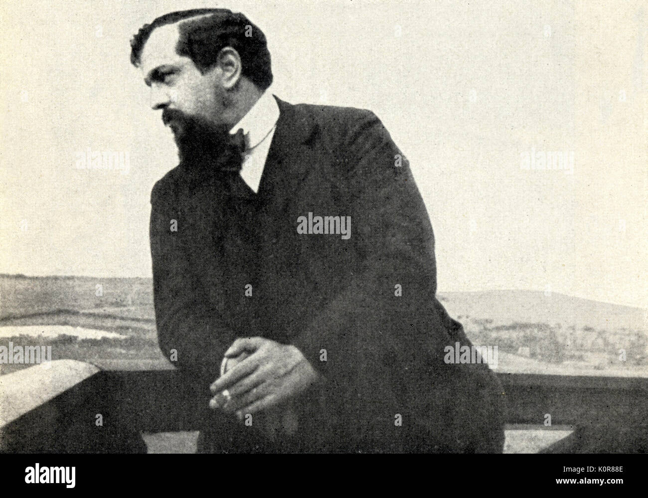 Claude Debussy Compositor francés (1862-1918). Foto de stock