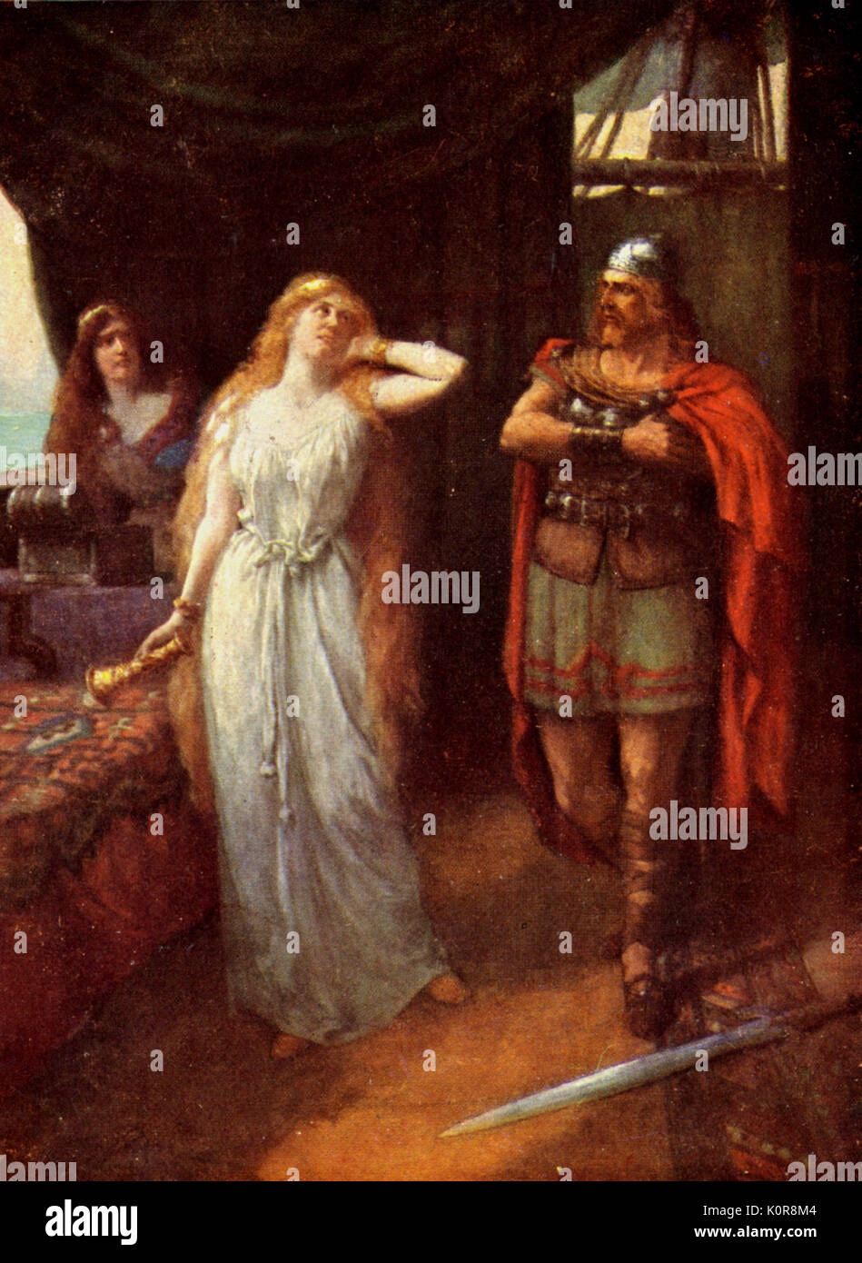 Wagner Richard Tristan Und Isolde Tristan E Isolda Autor Y Compositor Aleman 1813 1883 Fotografia De Stock Alamy