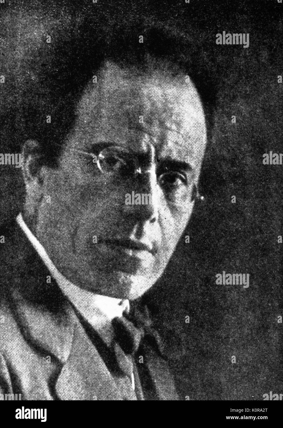 En 1911, Gustav Mahler compositor austríaco, 1860-1911 Foto de stock