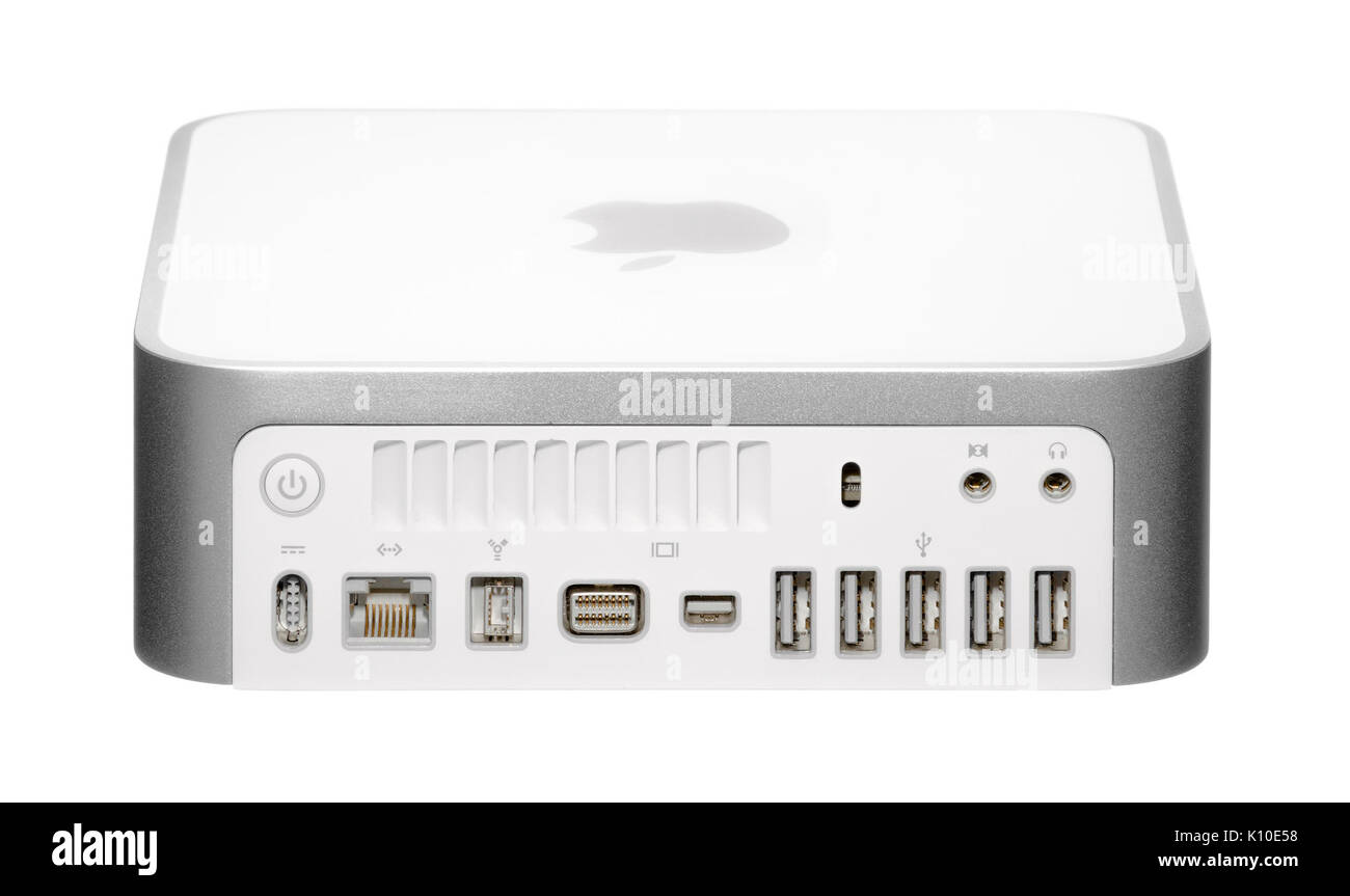 Apple Mac Mini (marzo de 2009) 02 Fotografía de stock - Alamy