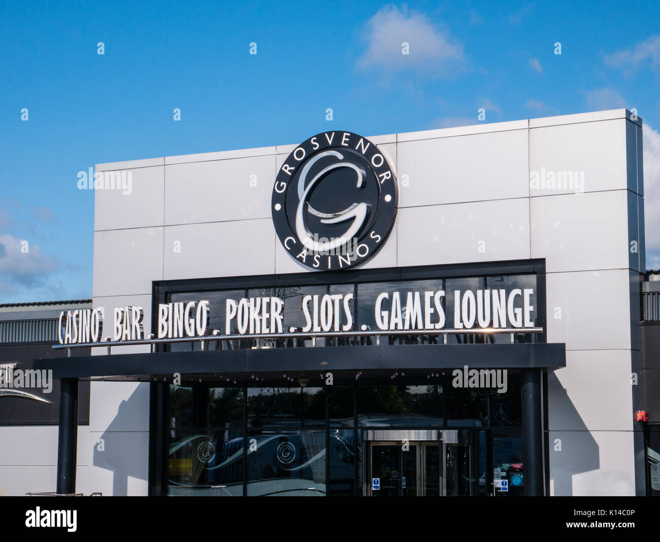 Casino Grosvenor, Reading, Berkshire, Inglaterra, Reino Unido, GB. Foto de stock