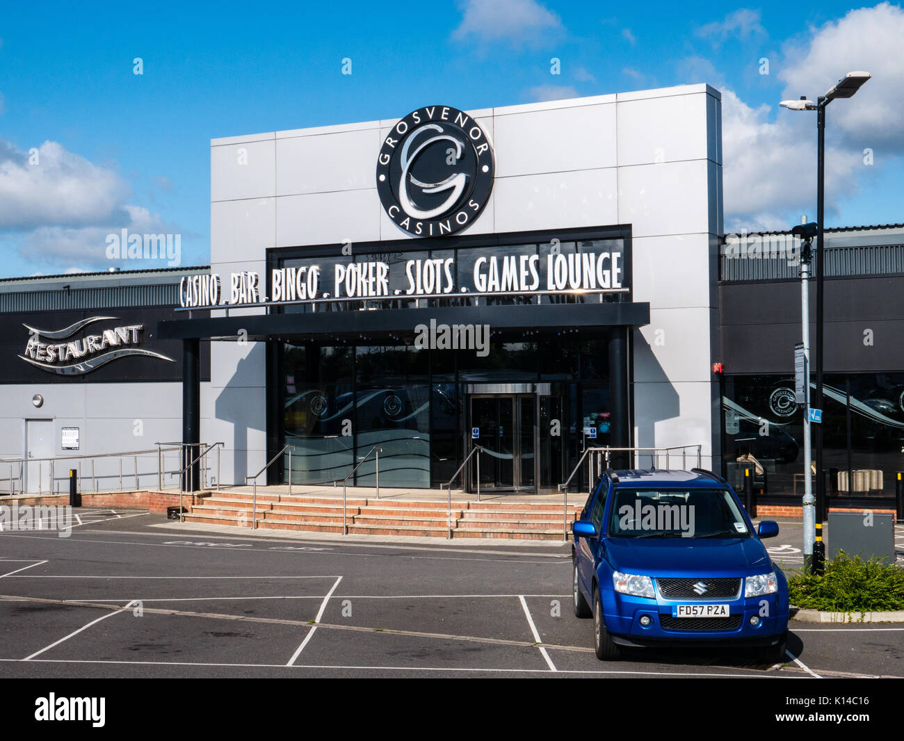 Casino Grosvenor, Reading, Berkshire, Inglaterra, Reino Unido, GB. Foto de stock