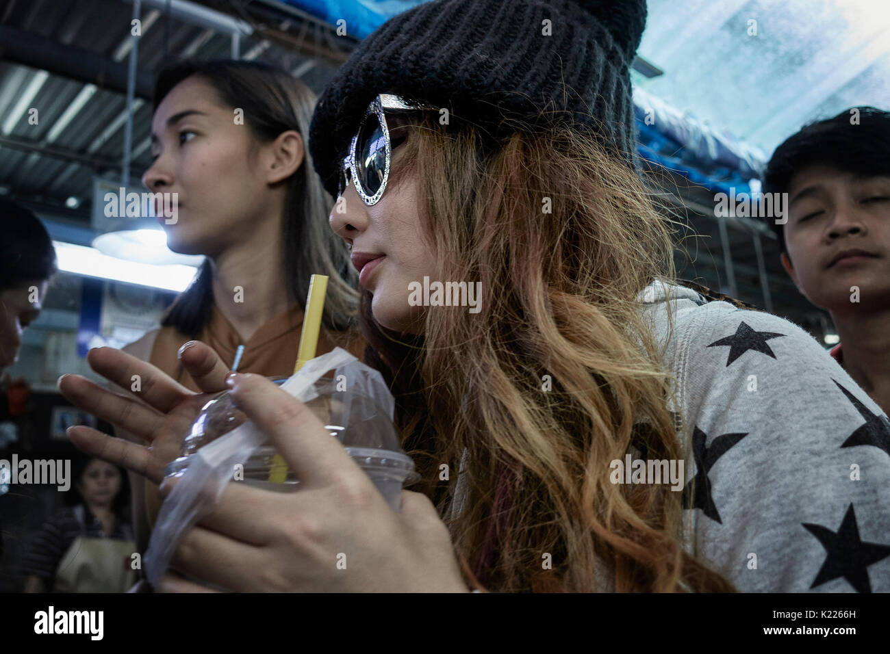 La Moda juvenil de Asia. Tailandia Sudeste asiático Foto de stock