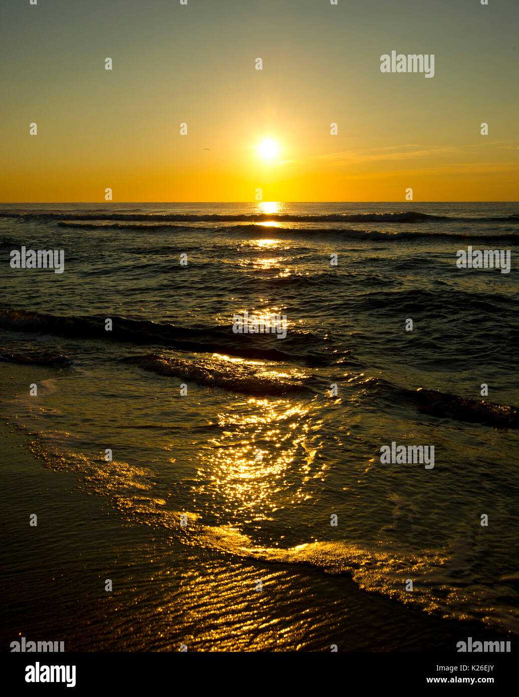 sunrise Beach Foto de stock