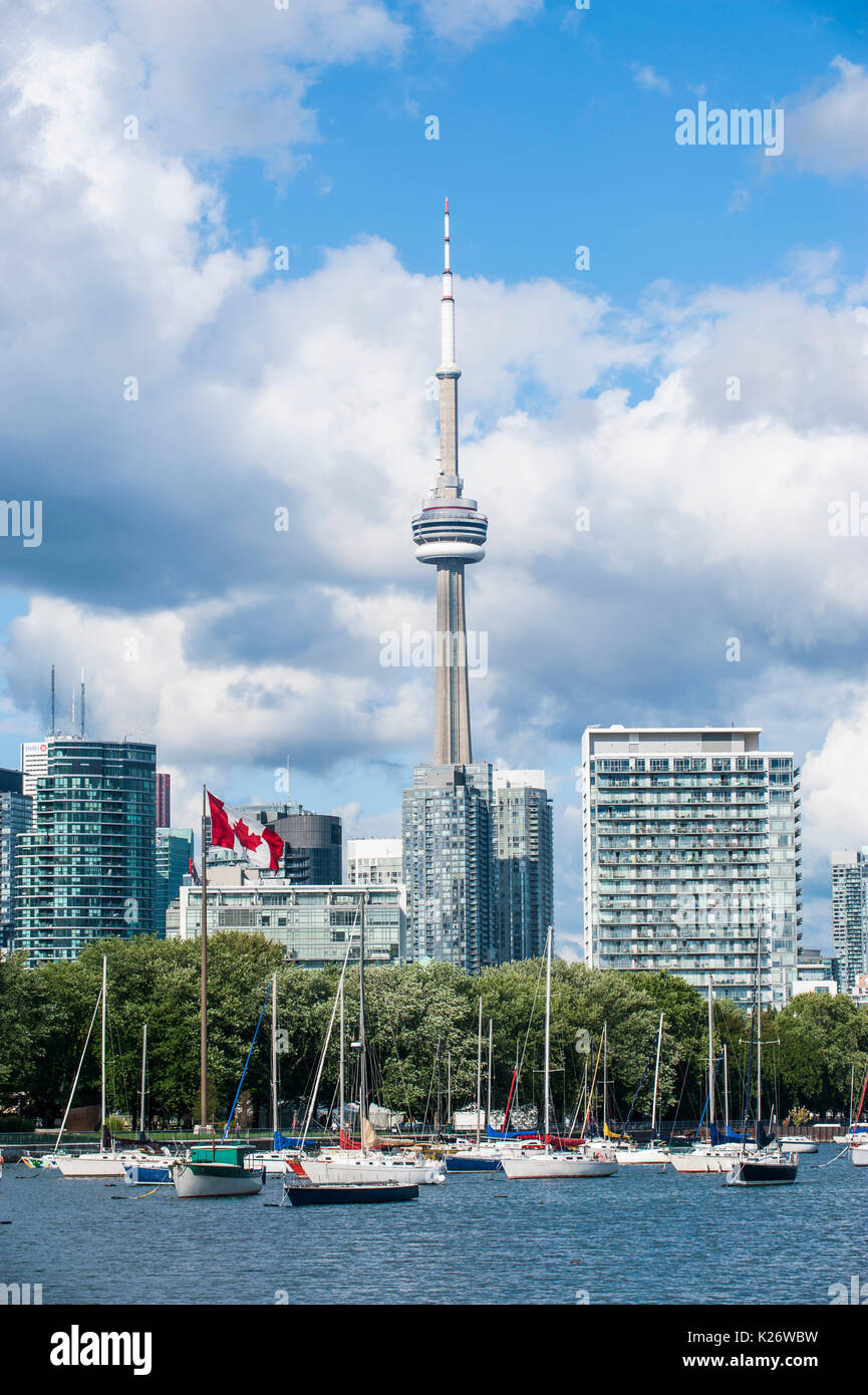 Skyline, Toronto, Ontario, Canadá Foto de stock