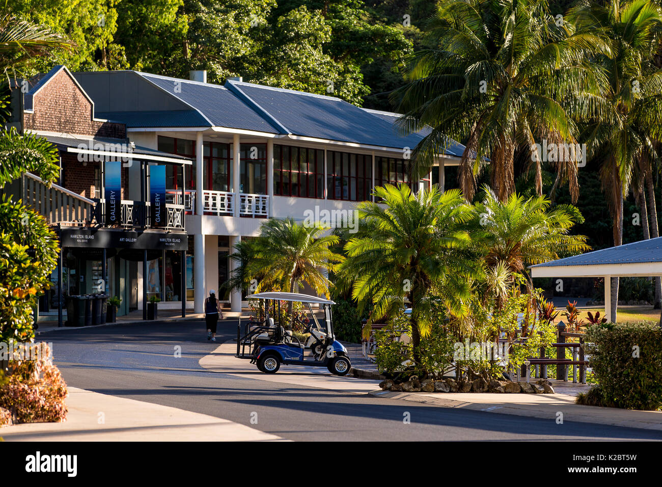 Galería de Arte de Hamilton Island, Whitsundays, Queensland, Australia, noviembre de 2012. Foto de stock