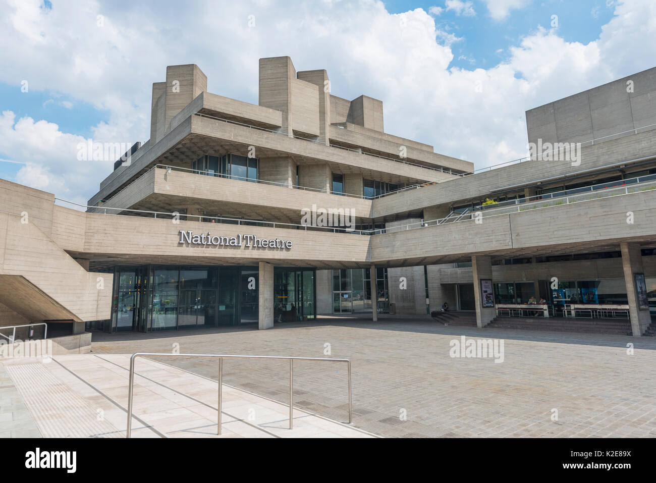 Teatro Nacional, Londres, Inglaterra, Gran Bretaña Foto de stock