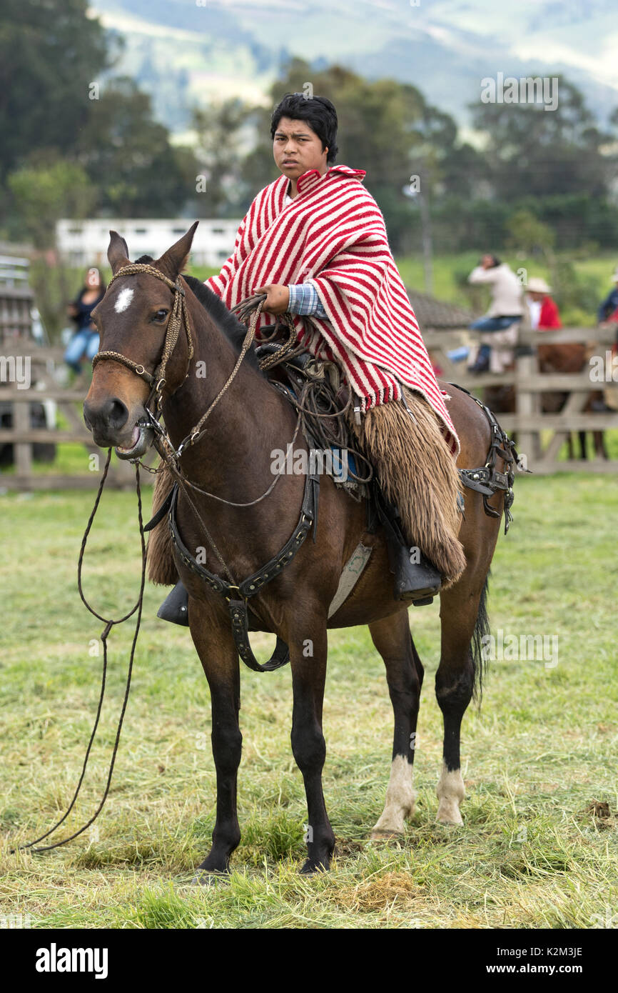 Poncho andino fotografías e imágenes de alta resolución - Alamy